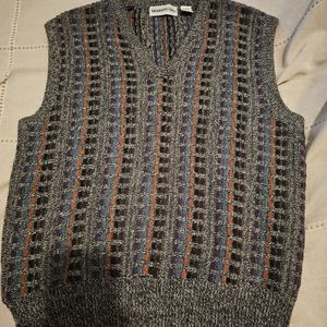 Vintage MEMBERS ONLY Sweater Vest V Neck Mens Medium